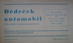 Vladimír Menšík: Dědeček automobil (1957)