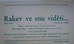 Vladimír Menšík: "Rakev ve snu viděti" (1968)